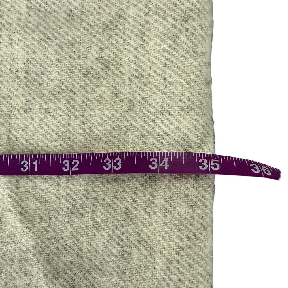 Faribault Woolen Mill Company‎ NWT Scarf Neck Warmer USA Made Striped Gray Wool - Picture 8 of 9